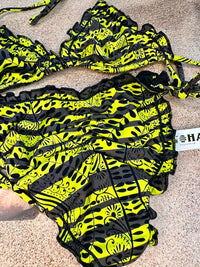 Traje de Baño Bikini con volantes