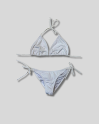 Traje de Baño Bikini Clásico Blanco