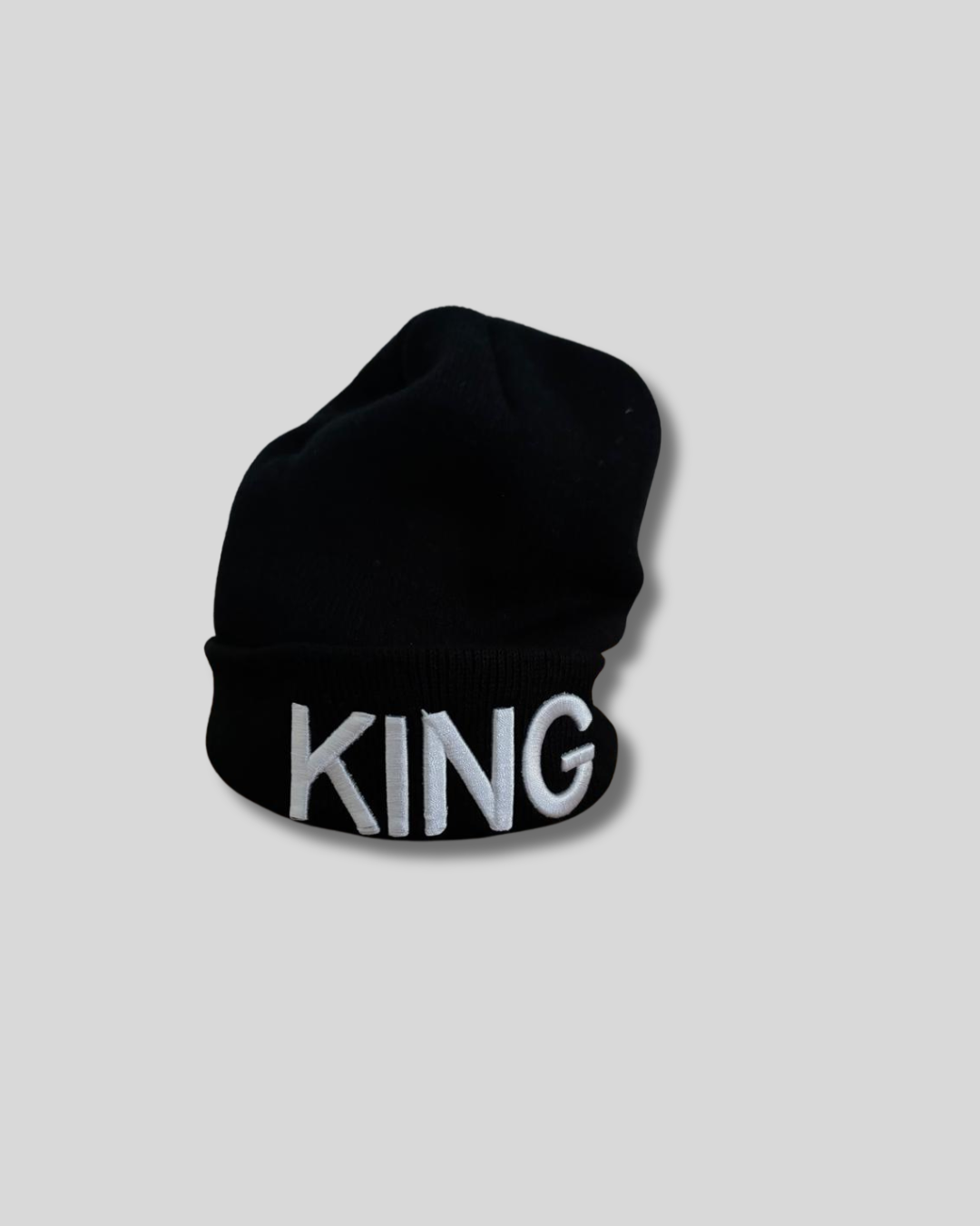 Gorro tejido negro King