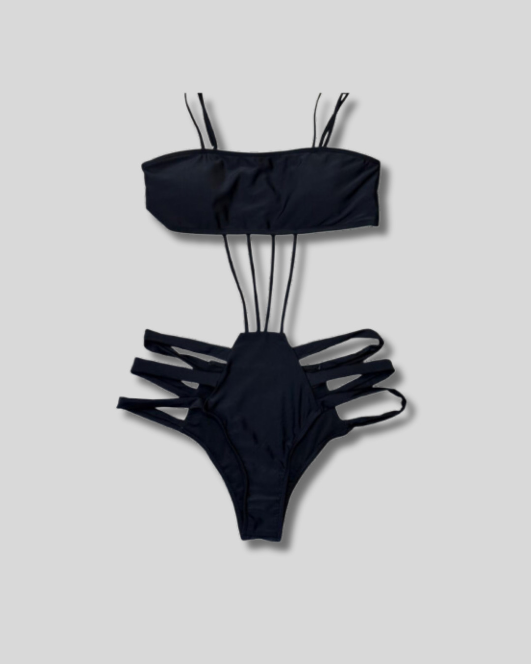Traje de Baño Triquini  Shein con tiras