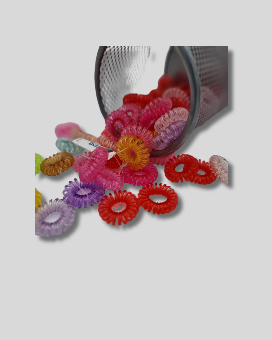 Colas de resorte plásticas