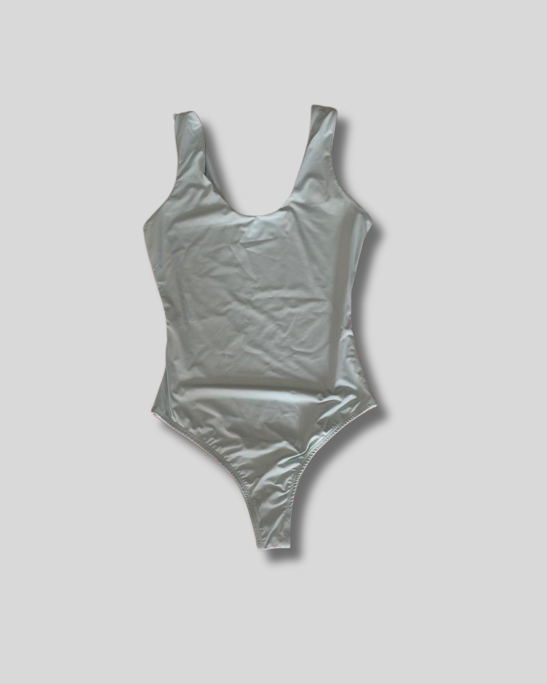 Body Noha cuello redondo verde claro