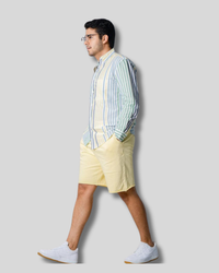 Camisa de rayas de colores Zara