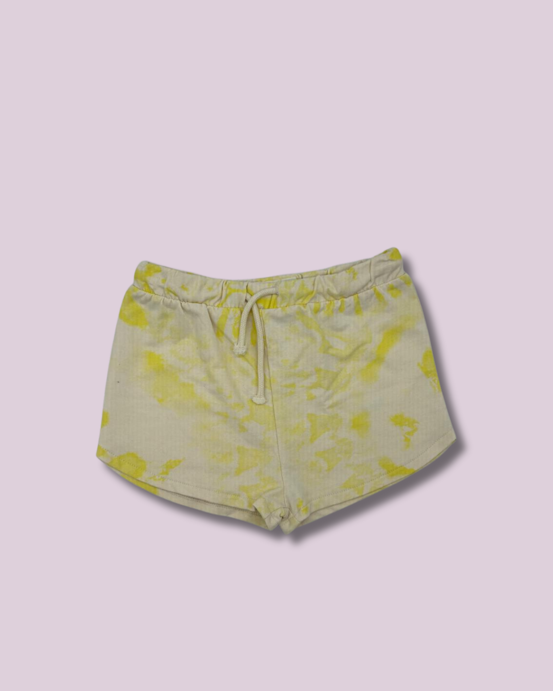 Short amarillo Tiedye