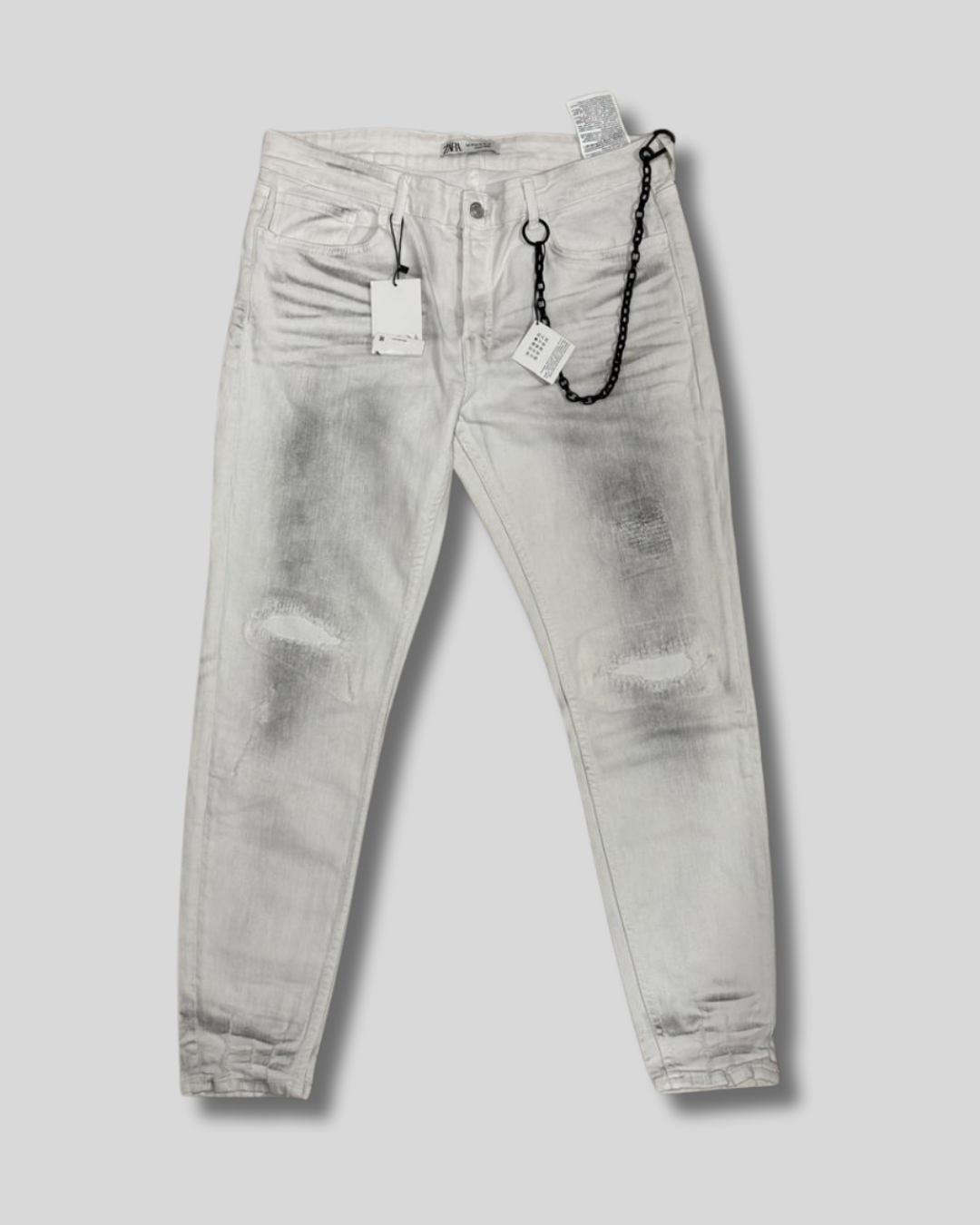 Jean blanco Skinny Fit Zara