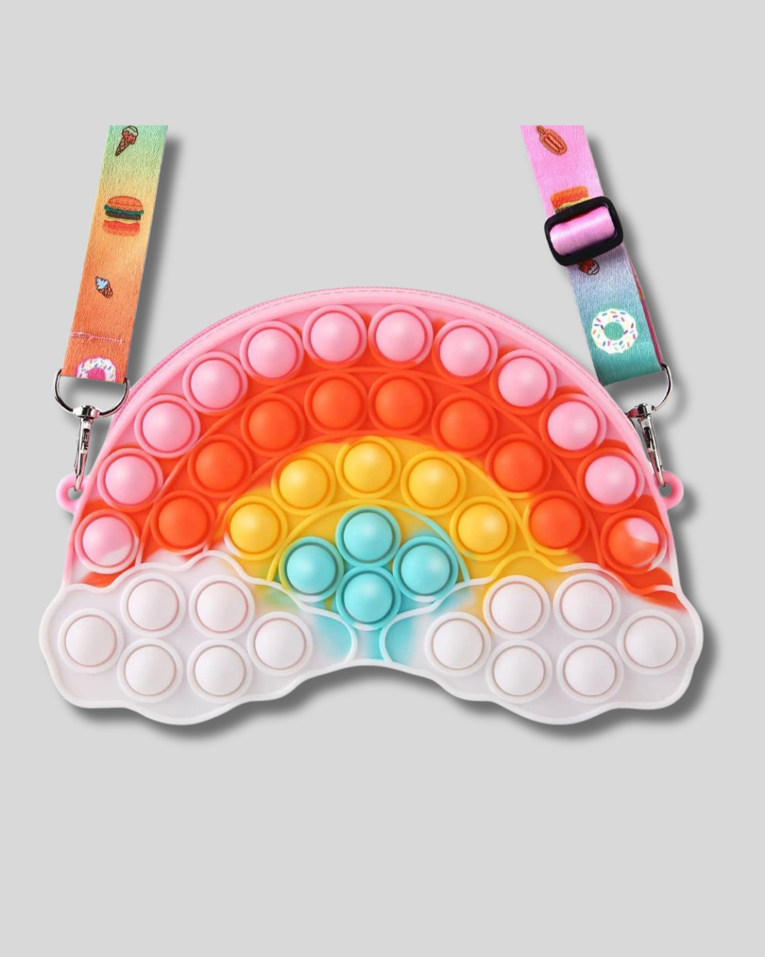 Cartera pop up de arcoíris