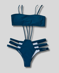 Traje de Baño Triquini  Shein con tiras