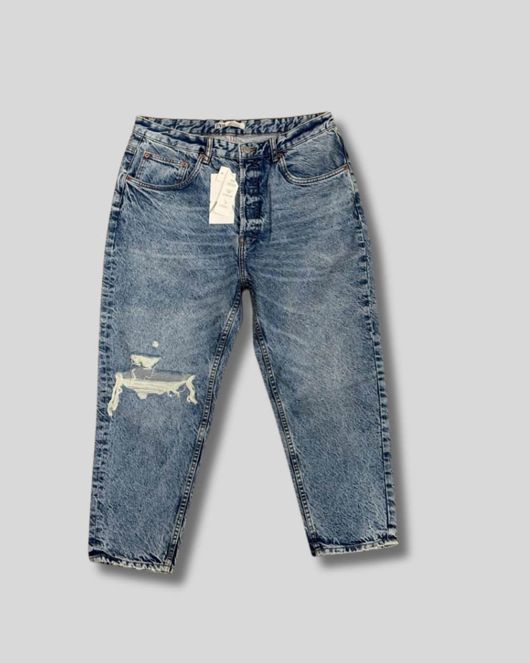 Jean Carrot Relaxed Zara