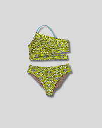 Traje de Baño Bikini con top panty alta