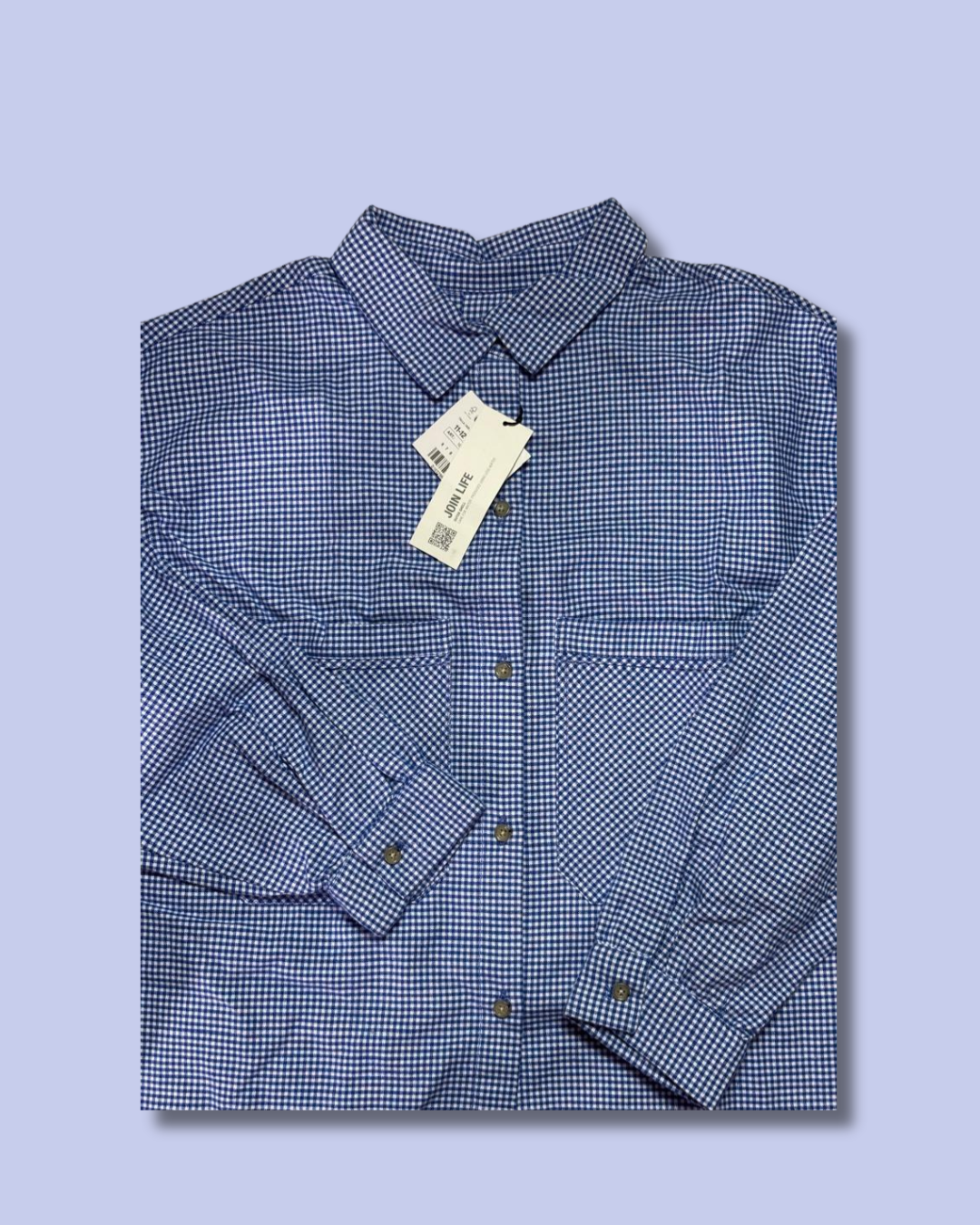 Camisa cuadros azules