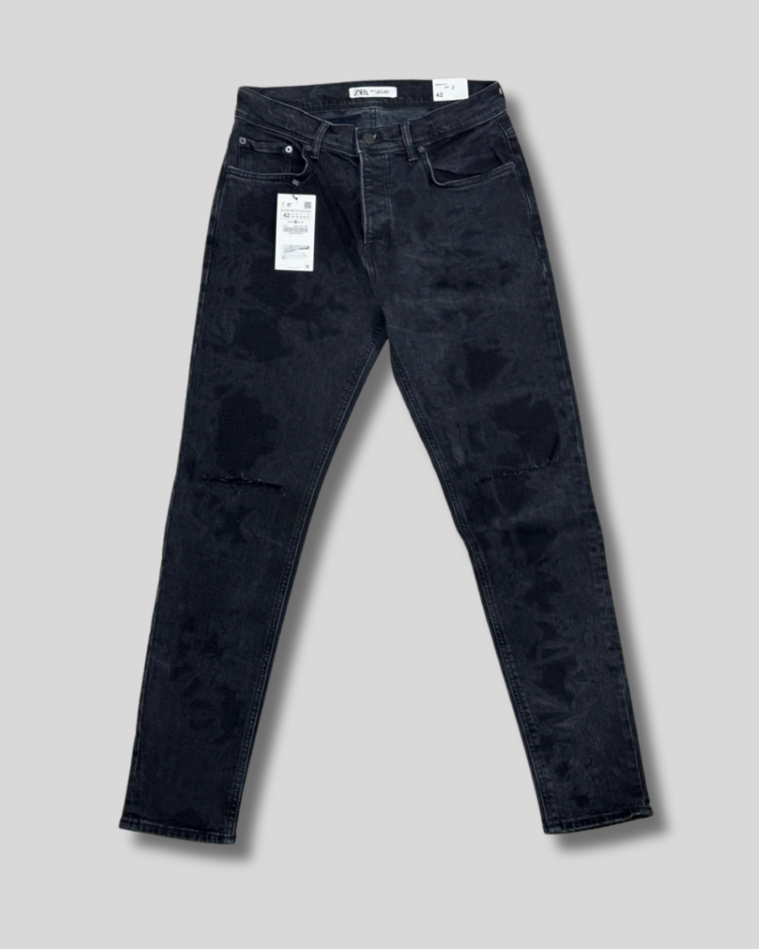 Pantalón negro Skinny Fit Zara