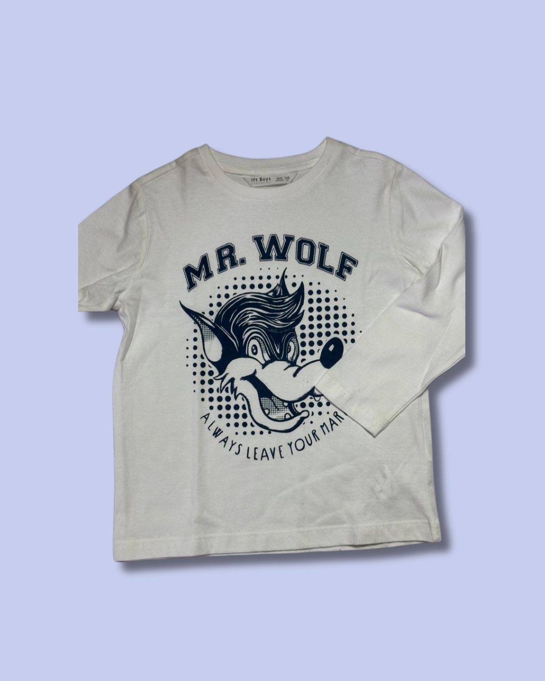 Franela manga larga Mr. Wolf