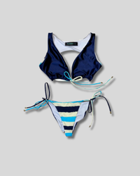 Traje de Baño Bikini tela brillante