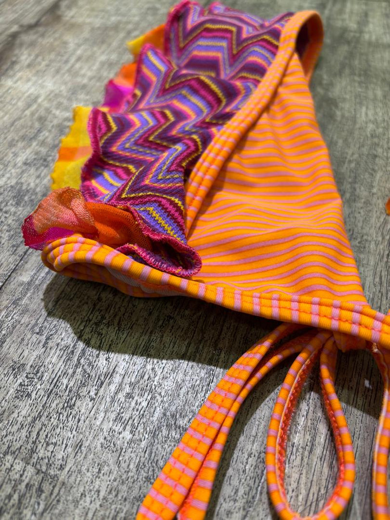 Traje de Baño Bikini con volantes