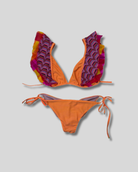 Traje de Baño Bikini con volantes