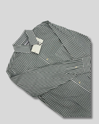 Camisa de rayas verdes Zara