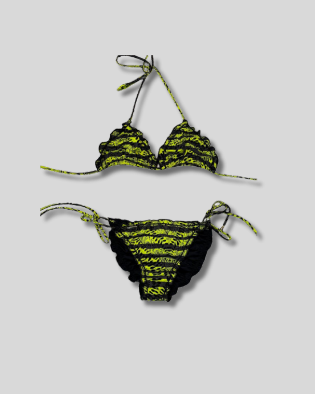 Traje de Baño Bikini con volantes