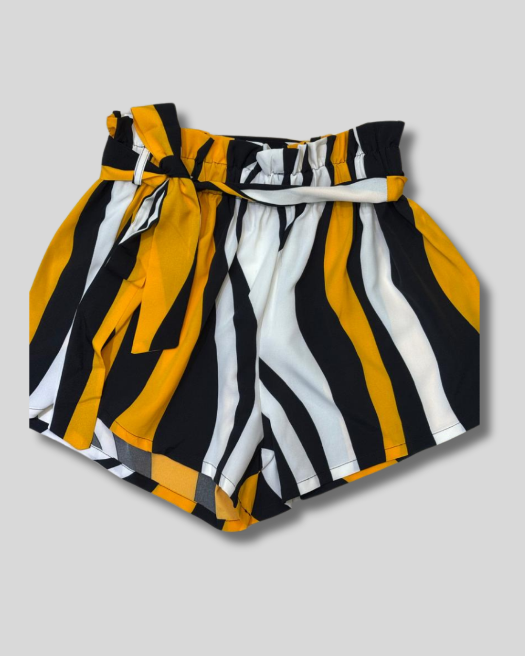 Short ancho de rayas