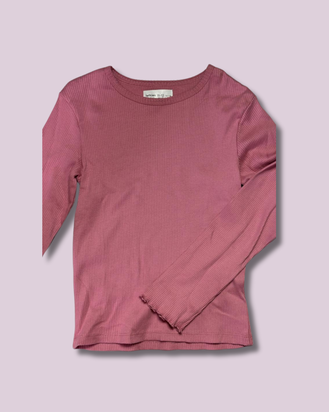 Camisa manga larga Lefties rosada