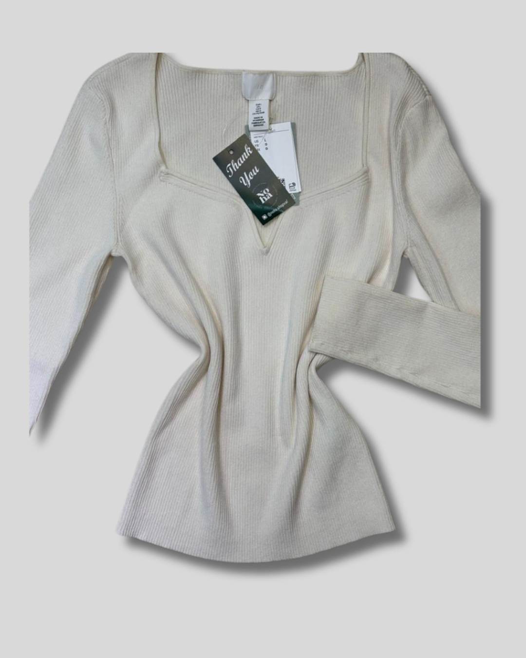 Camisa manga larga H&M