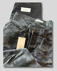 Pantalón negro Skinny Fit Zara