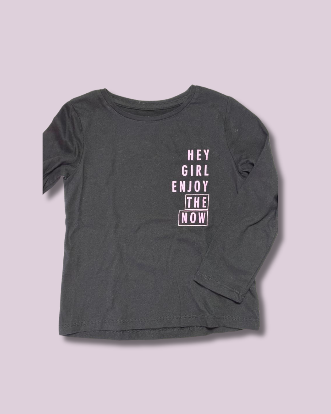 Camisa manga larga negra