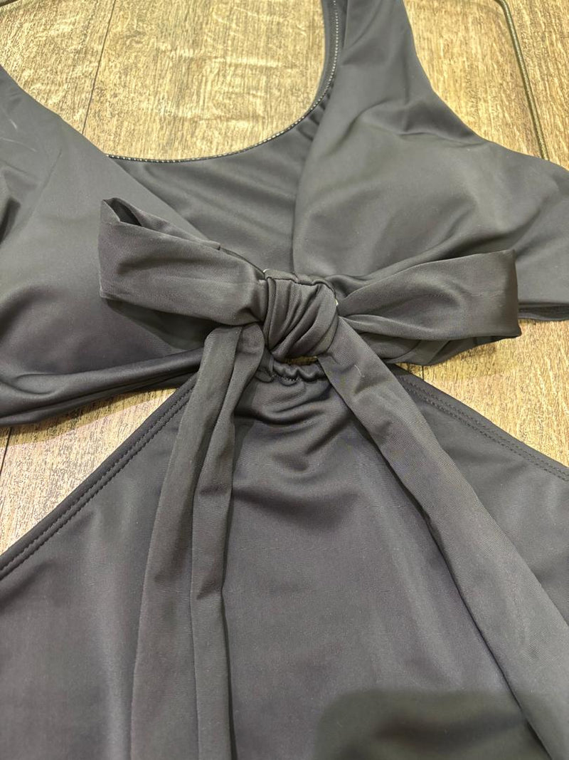 Traje de Baño Entero Shein negro