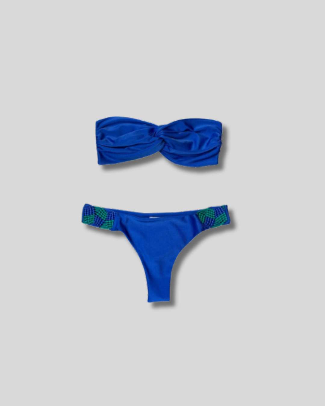 Traje de Baño Bikini strapless Yekas hilo