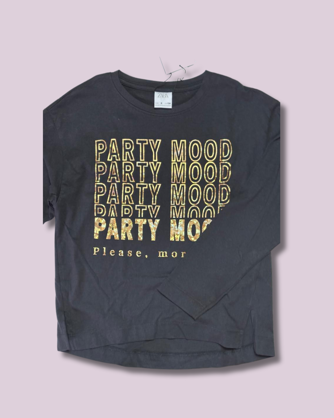 Camisa manga larga Party