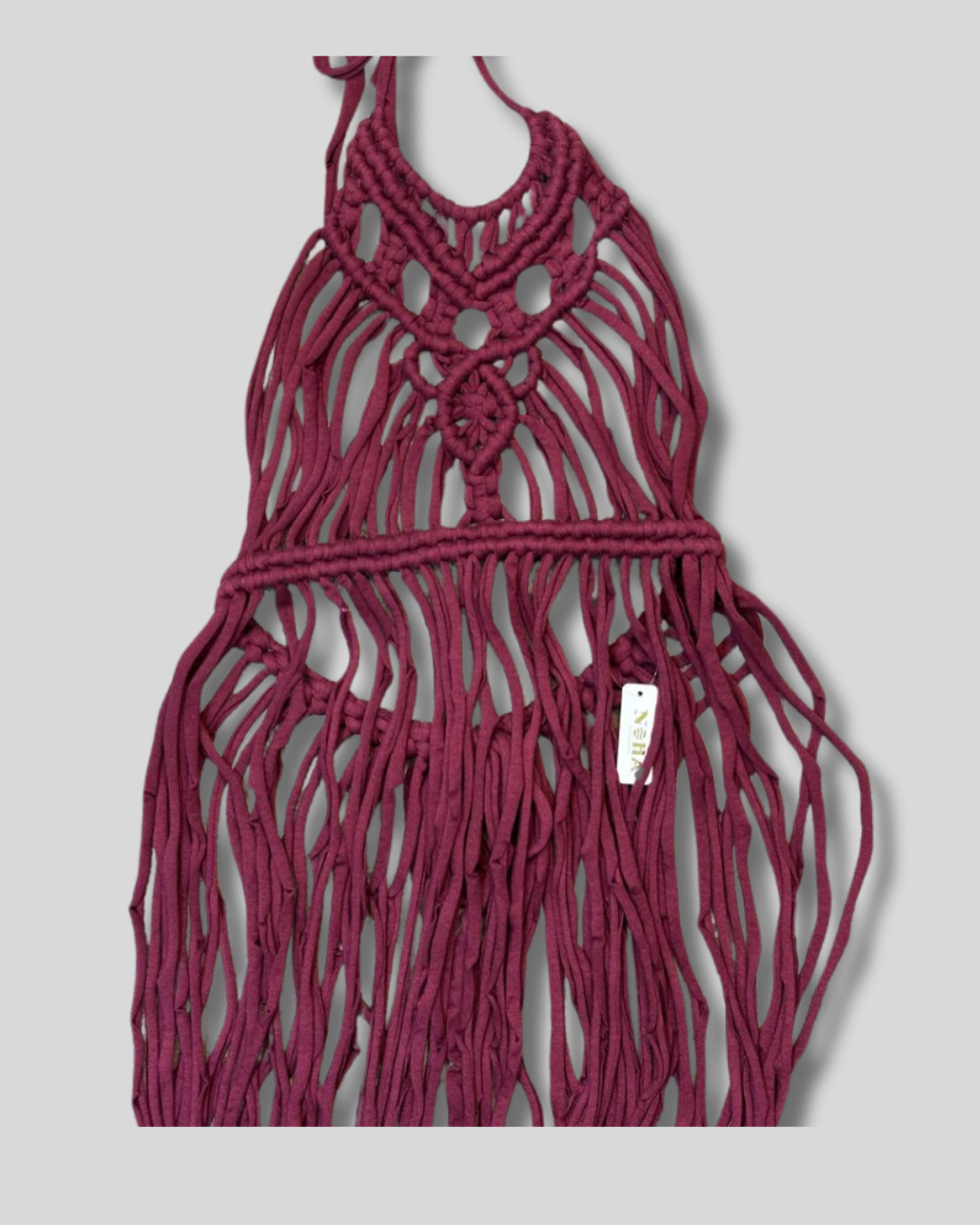 Salida de baño en macramé