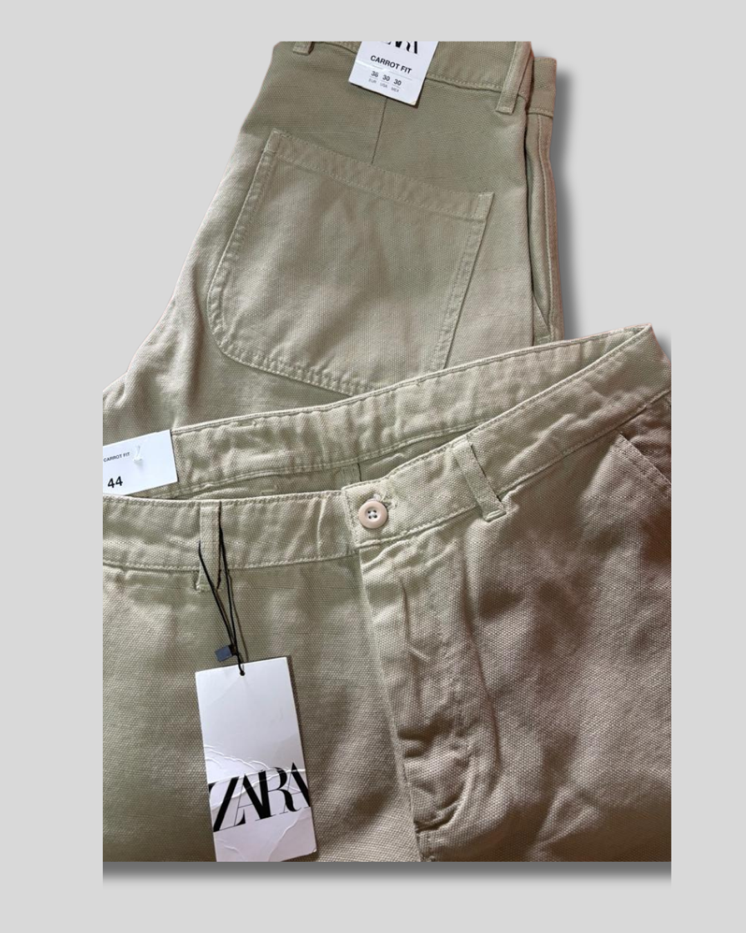Pantalón Carrot Fit Zara