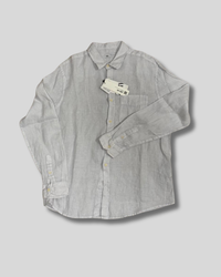 Camisa de lino blanca Zara