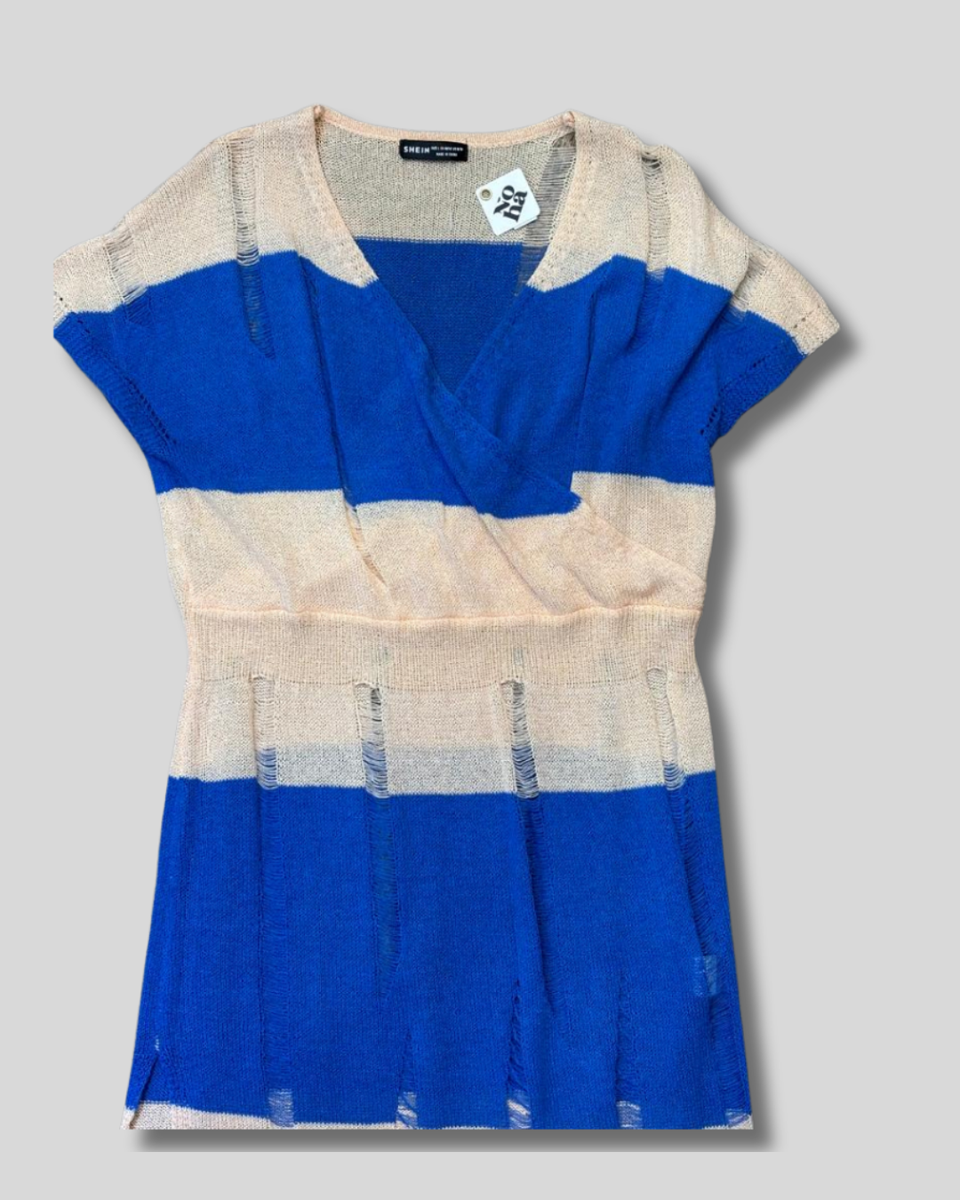 Vestido tejido playero
