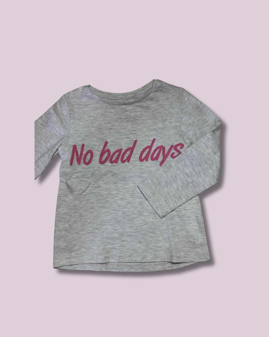 Camisa manga larga gris