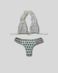 Traje de Baño Bikini con caracoles semi hilo