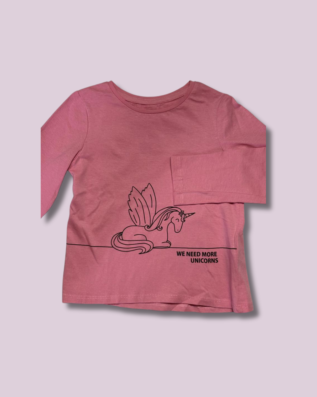 Camisa manga larga unicornio