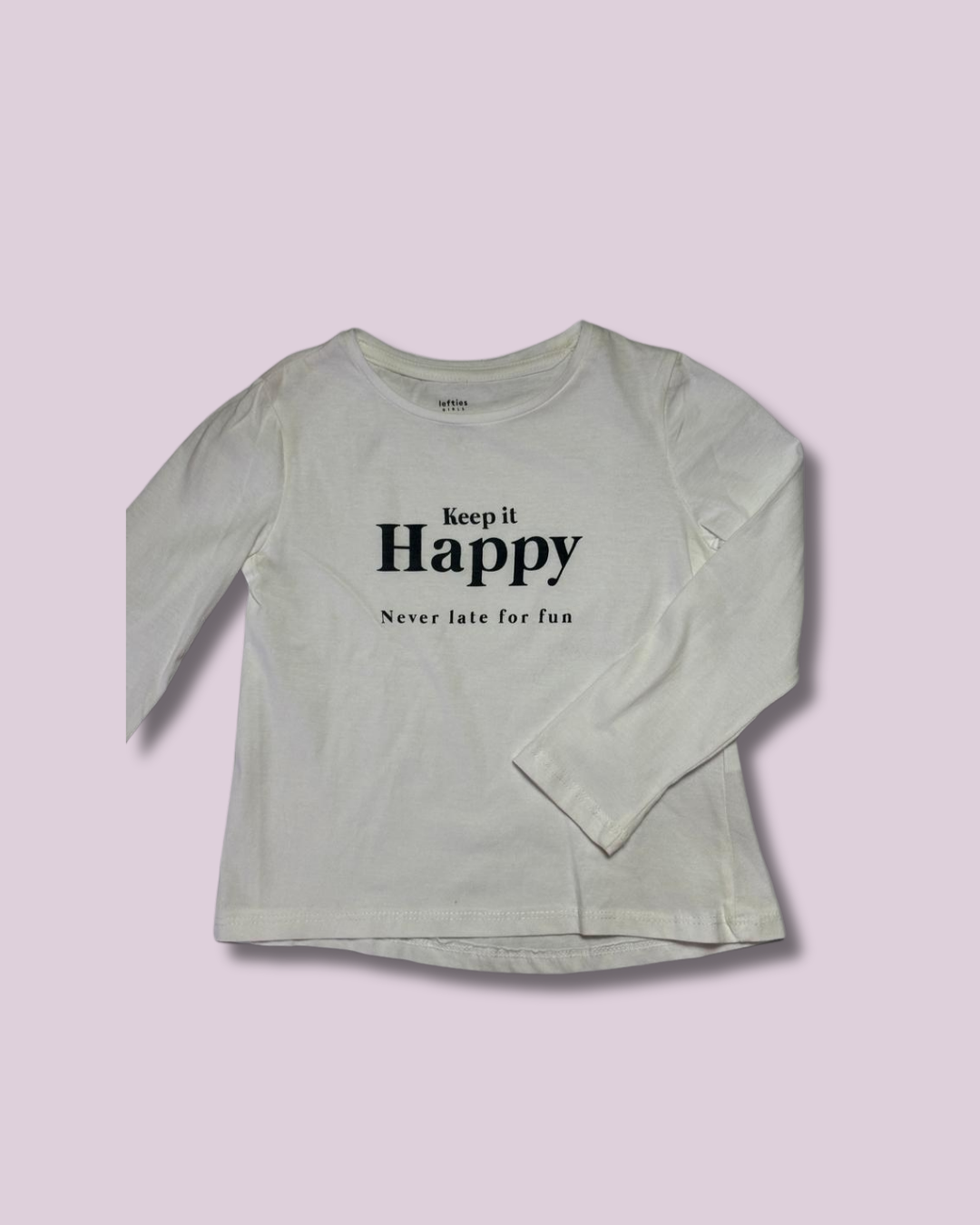Camisa manga larga blanca