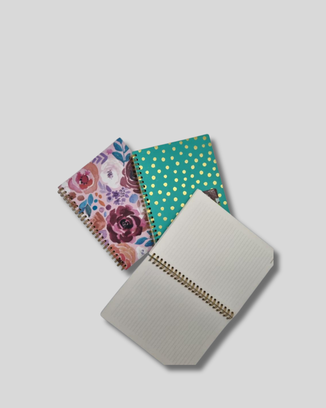 Agenda pequeñas con hojas de lineas