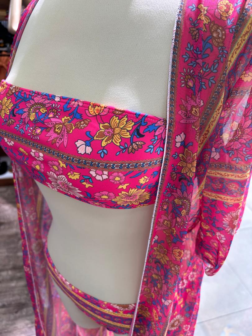 Traje de Baño Bikini 3 piezas Shein