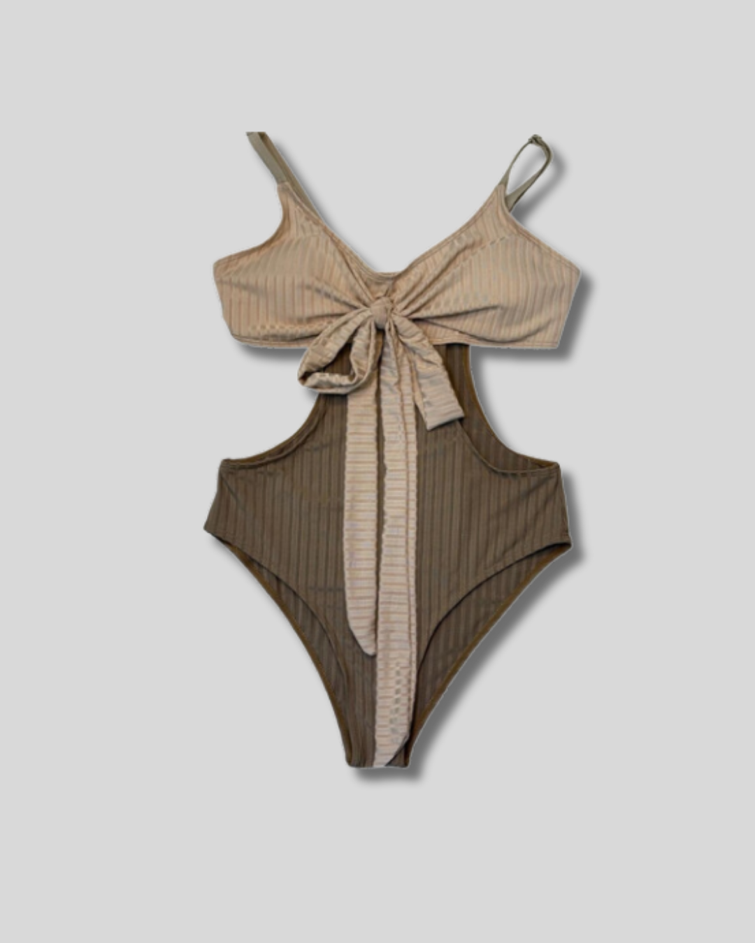 Traje de Baño Entero dos tonos