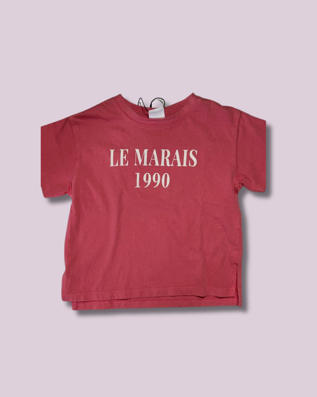 Franela rosada Le Marais 1990