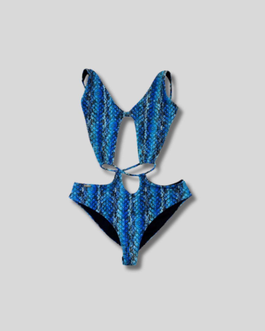 Traje de Baño Trikini azul