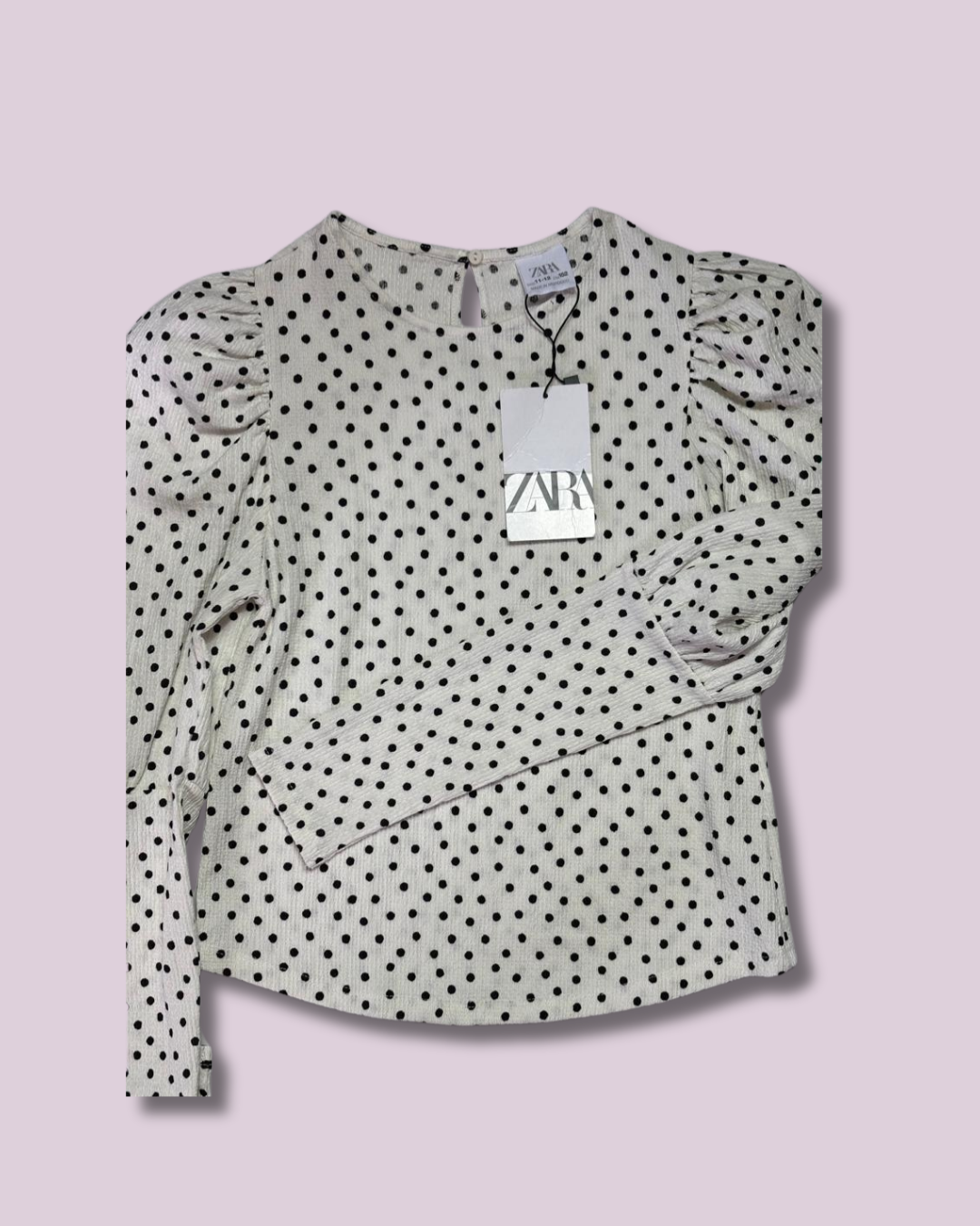 Camisa manga larga de puntos