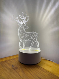 Lámpara USB venado