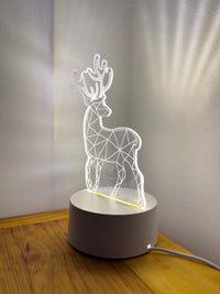 Lámpara USB venado