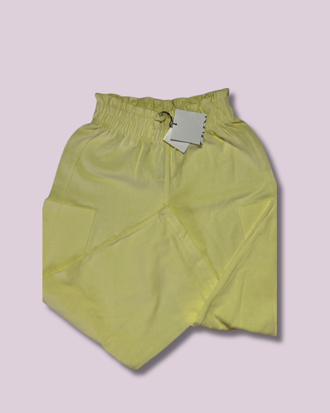 Pantalón Zara amarillo