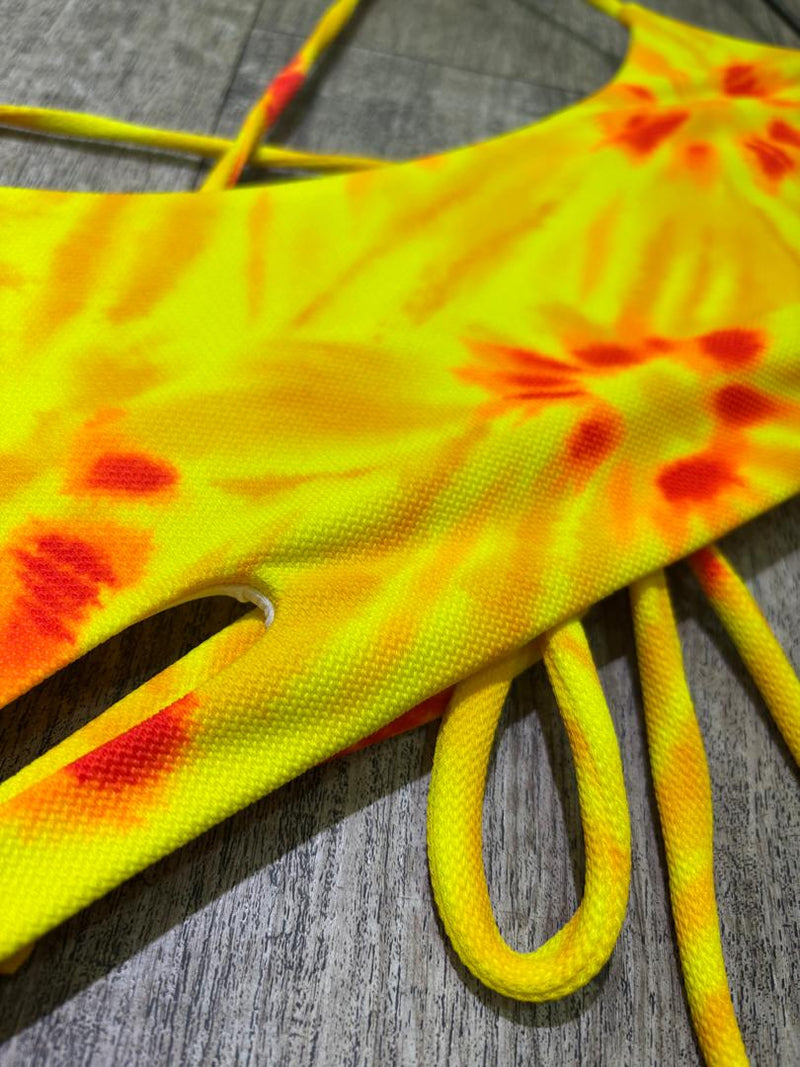 Traje de Baño Bikini amarillo